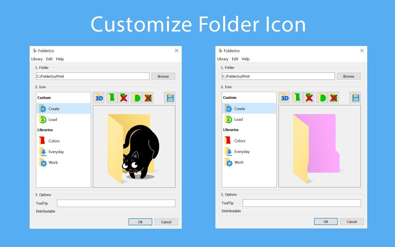 Customize Folder Icon