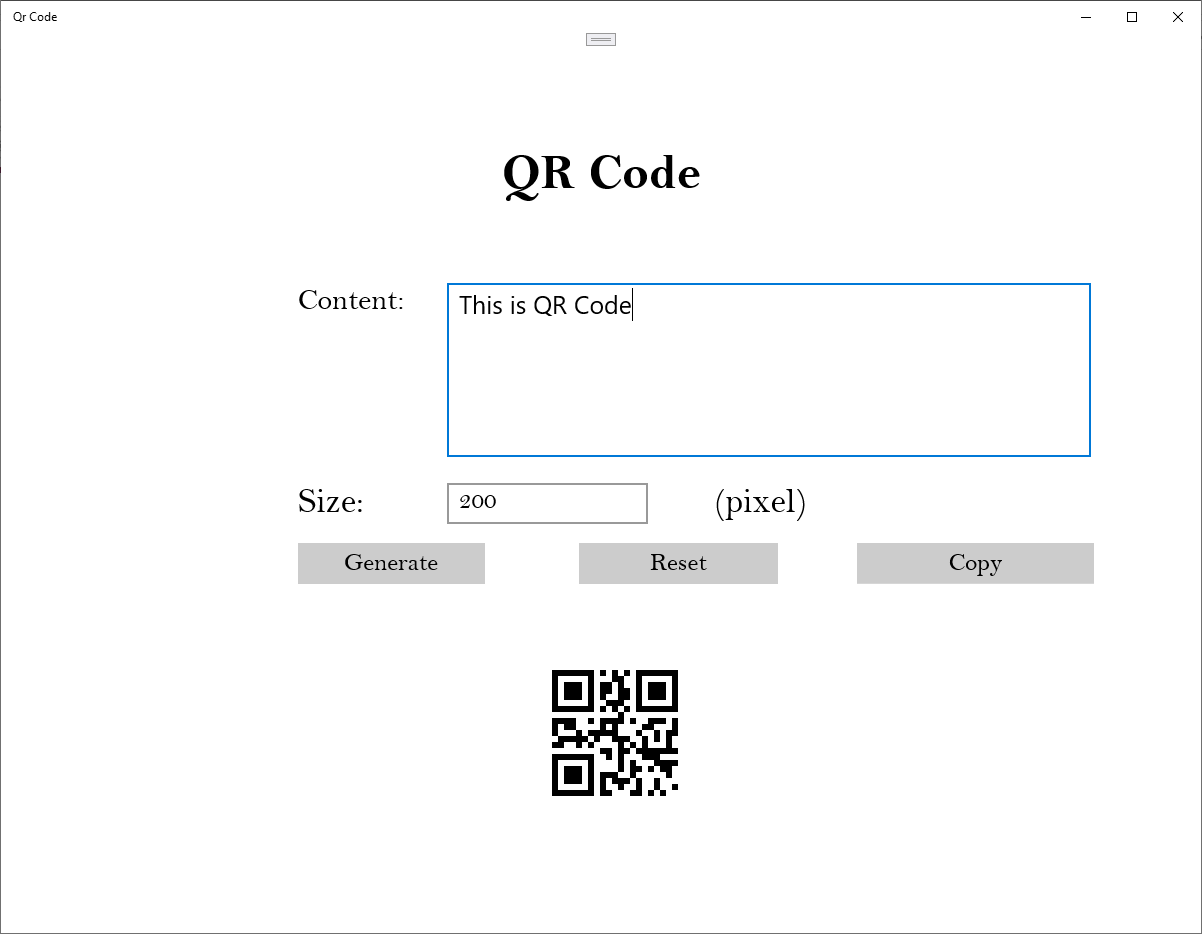 Qrs Code