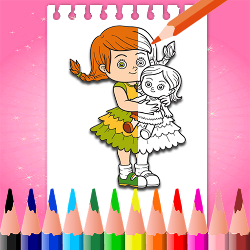 Coloring pages Dolls