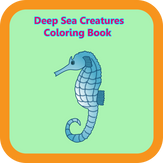 Deep Sea Creatures Coloring Book