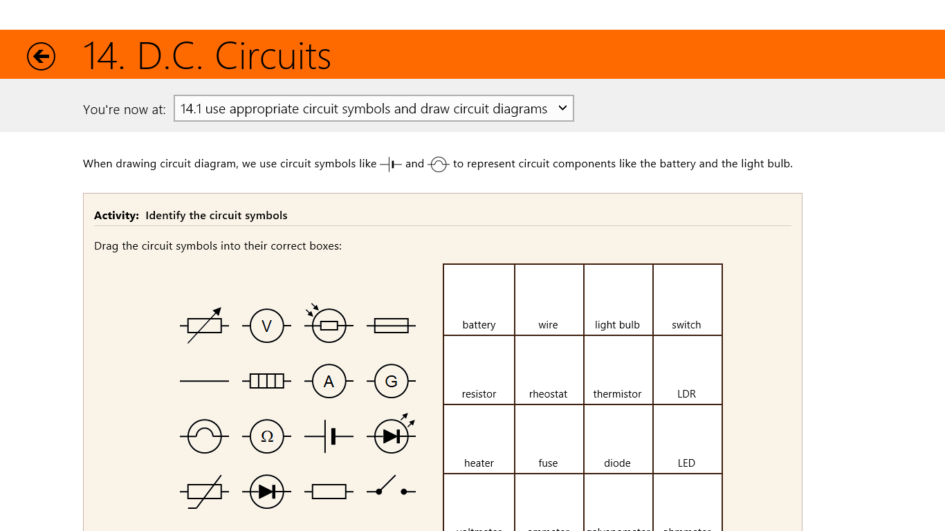 Topic: D.C. Circuits