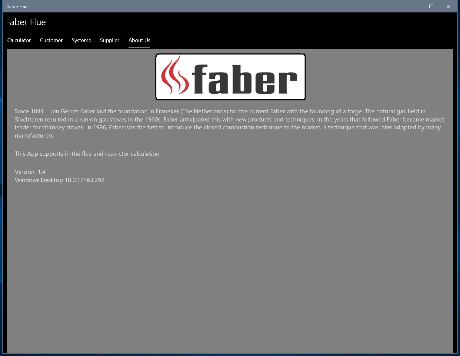 Faber Flue