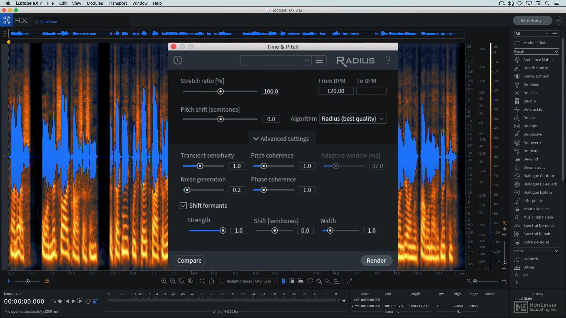 The Unofficial Video Manual for iZotope RX 7 301