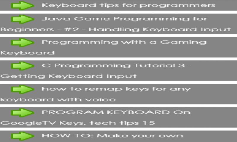 programming keyboard