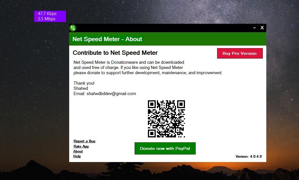 Net Speed Meter