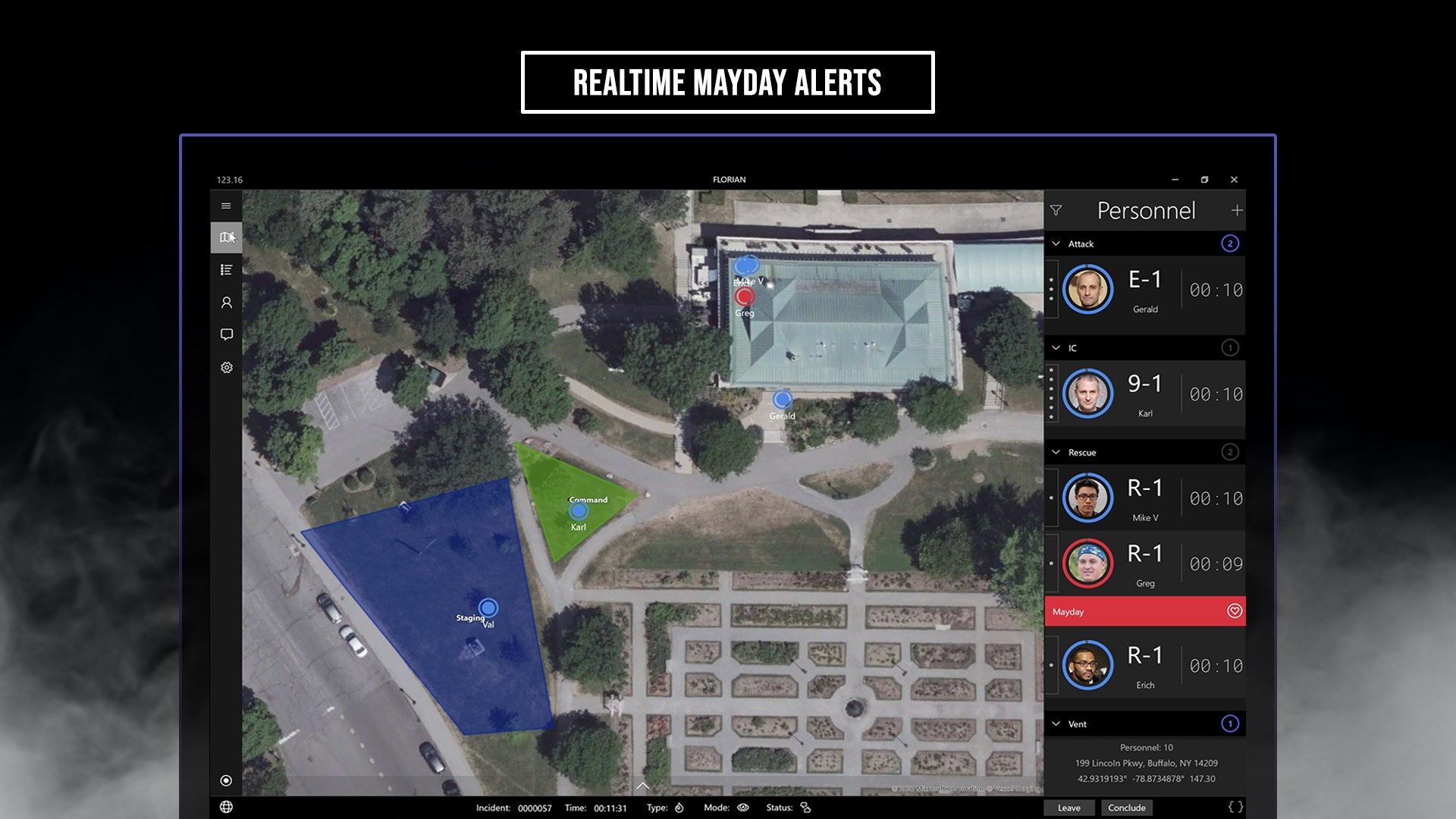 Real-Time Mayday Alerts