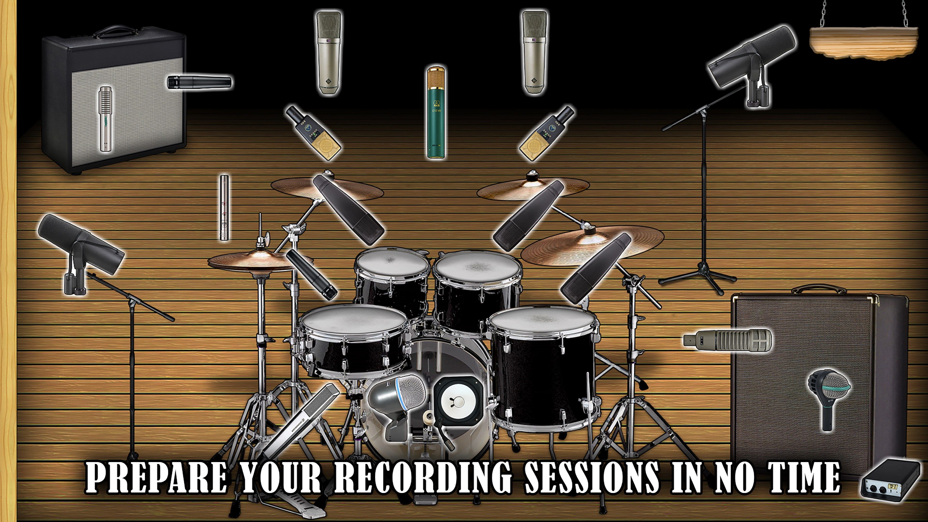 Prepare your recording sessions in no time