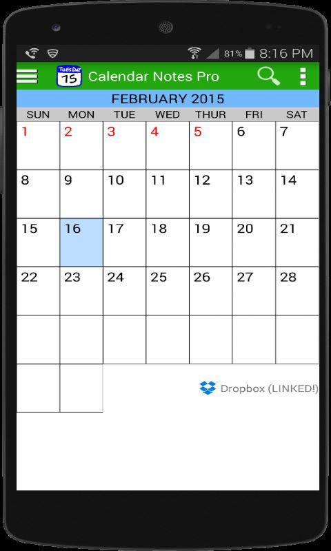 Calendar Notes Pro