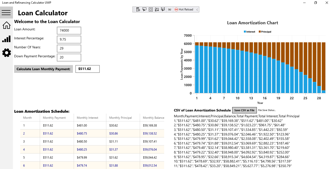 Loan Calculations