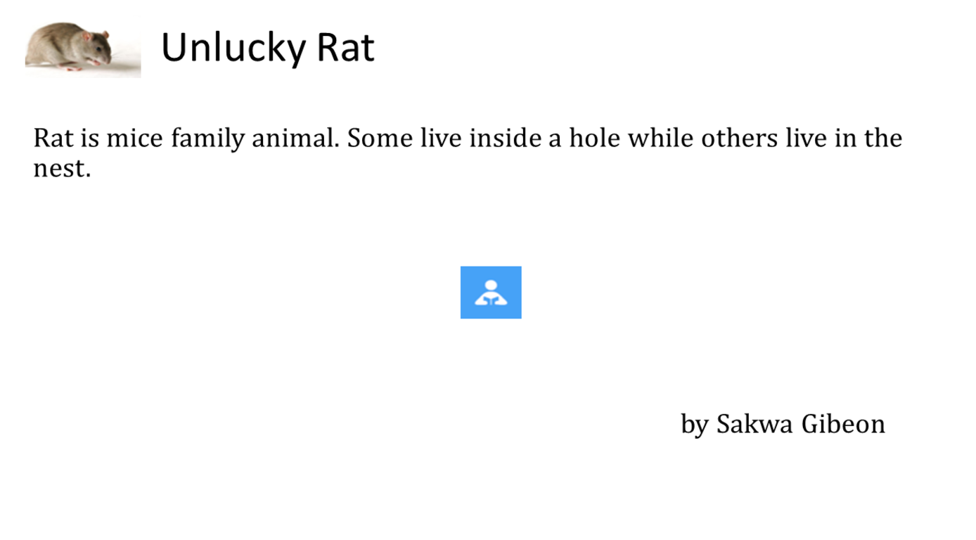 Unlucky Rat