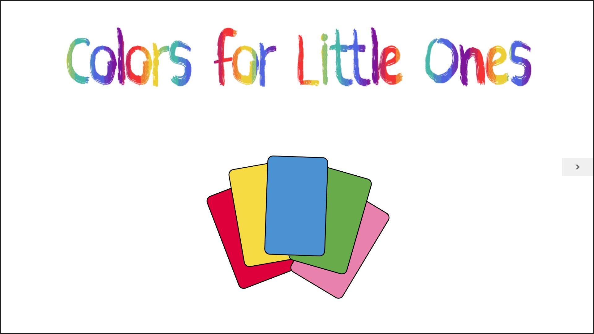 Colors for Little Ones