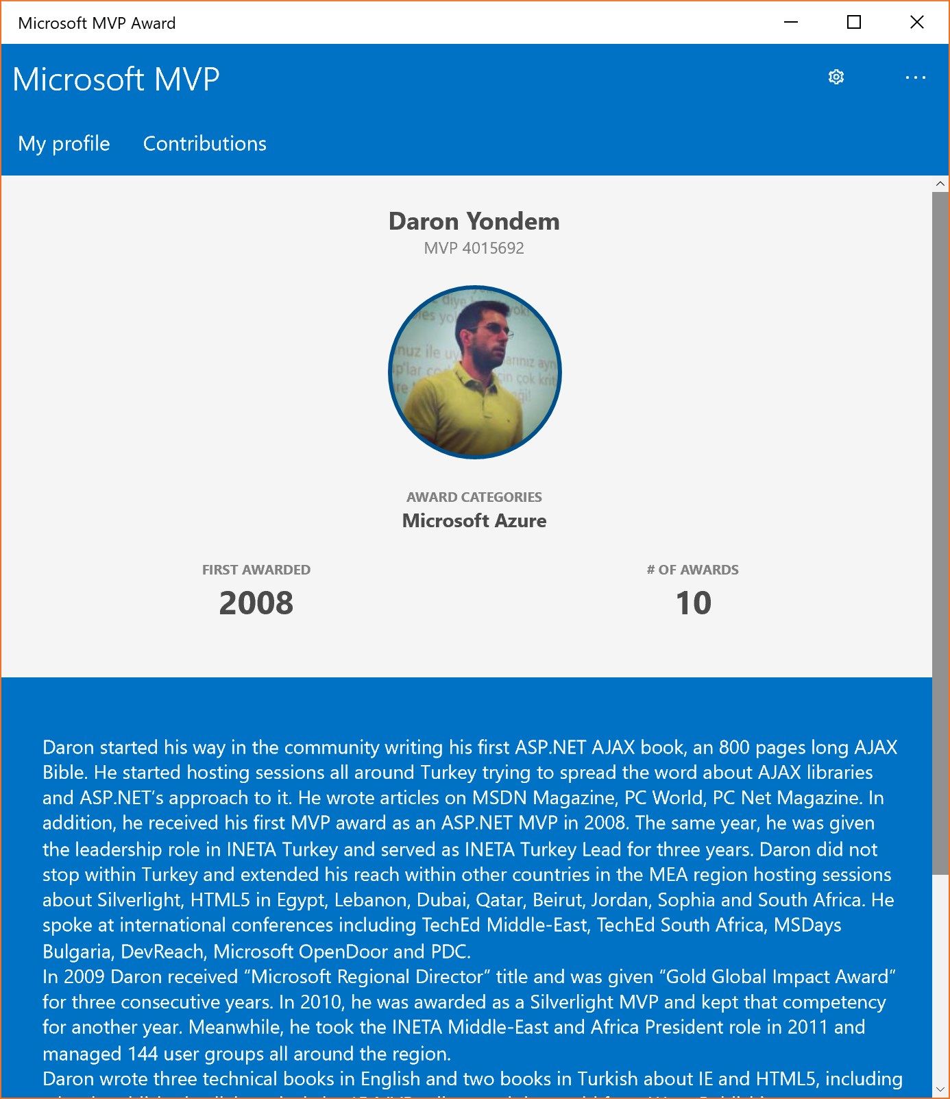 MVP Profile
