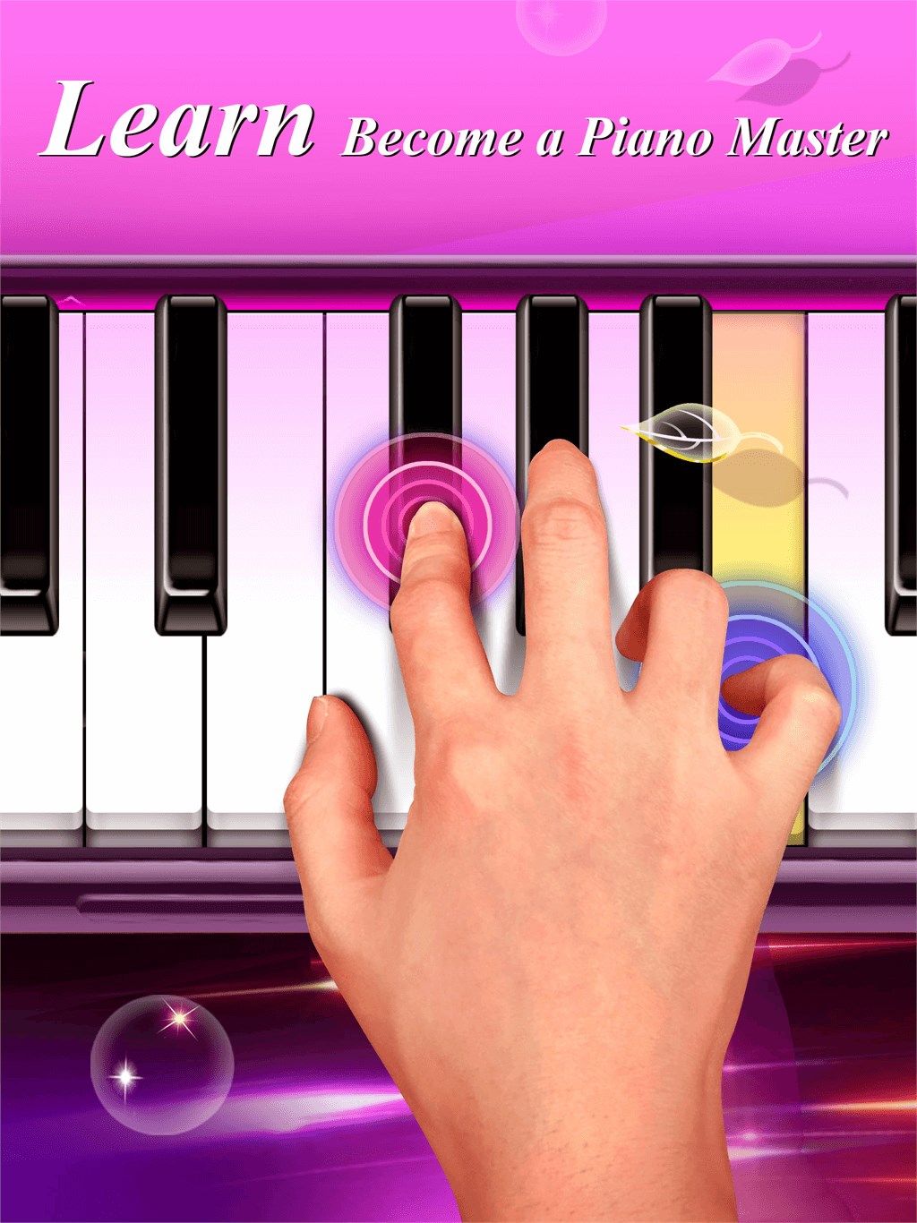 Piano Games Pink Master: Magic Music Tiles