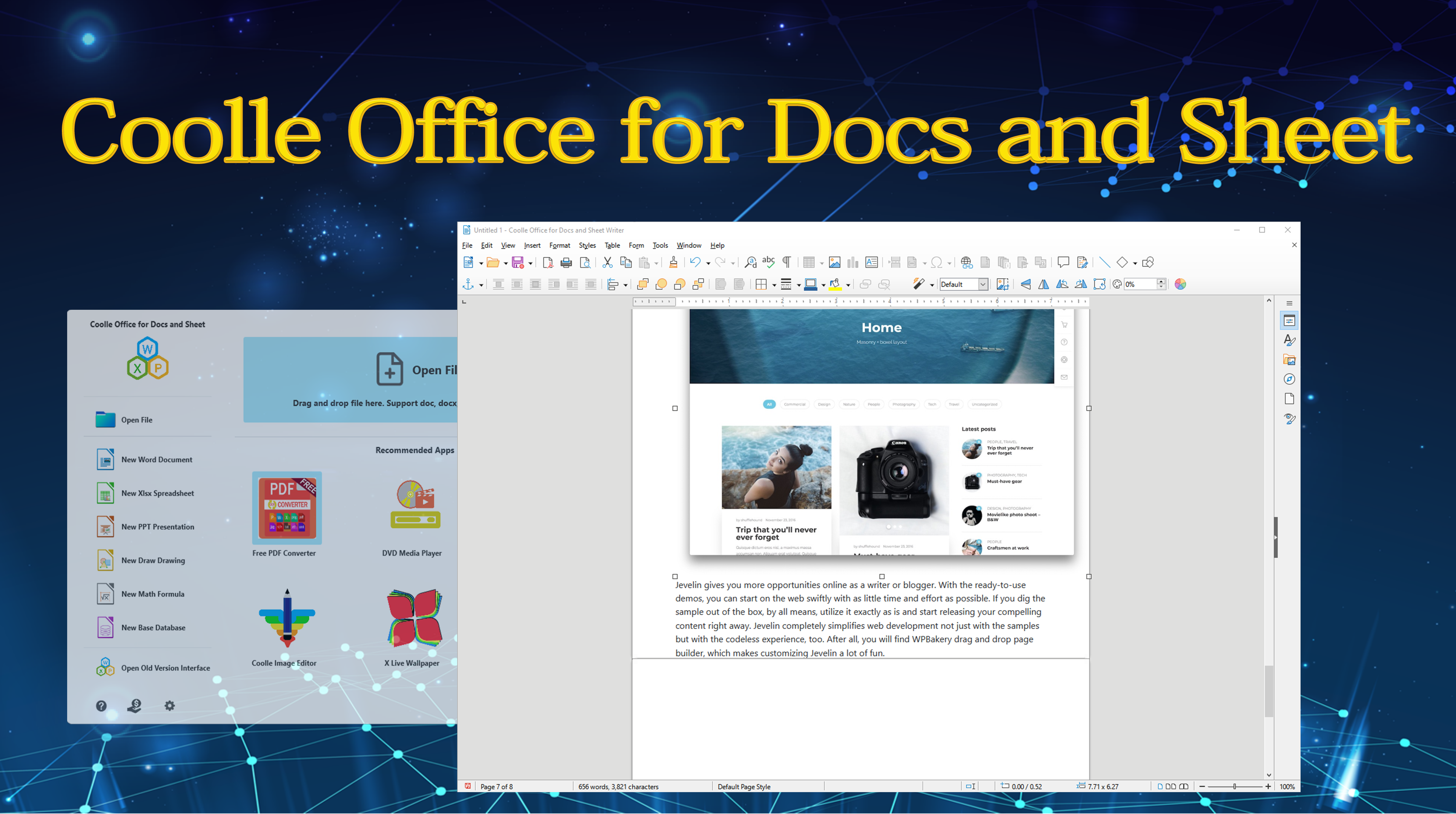 Coolle Office for Docs and Sheet