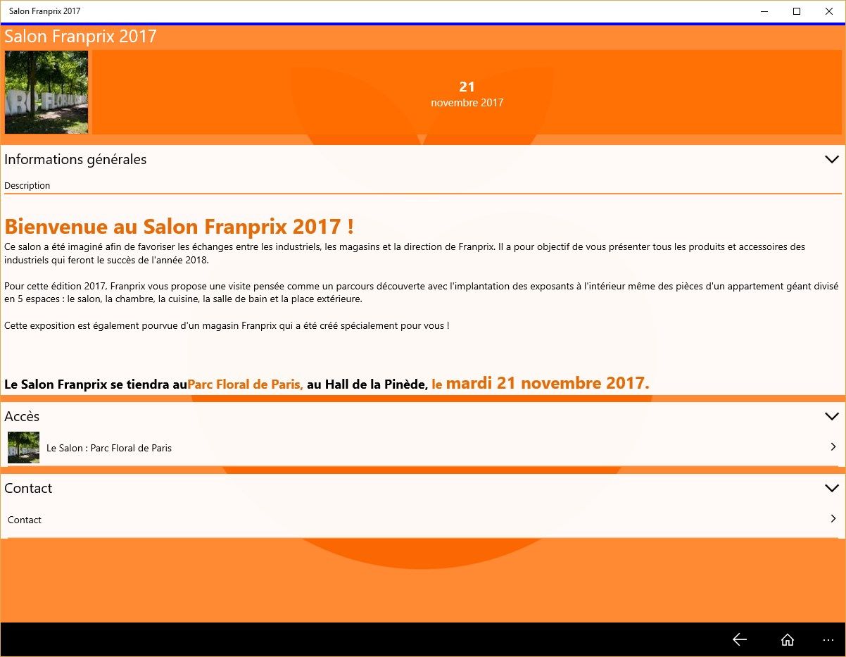 Salon Franprix 2017