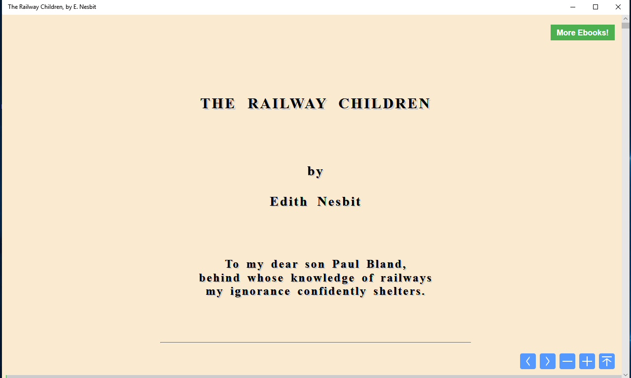 The Railway Children by E. Nesbit