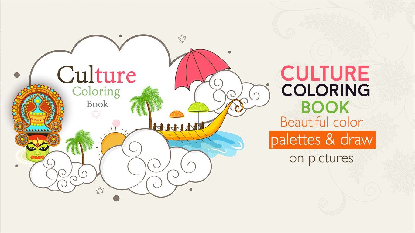 Culture Coloring Book For Adult