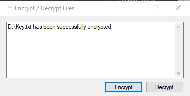 En/Decypt file