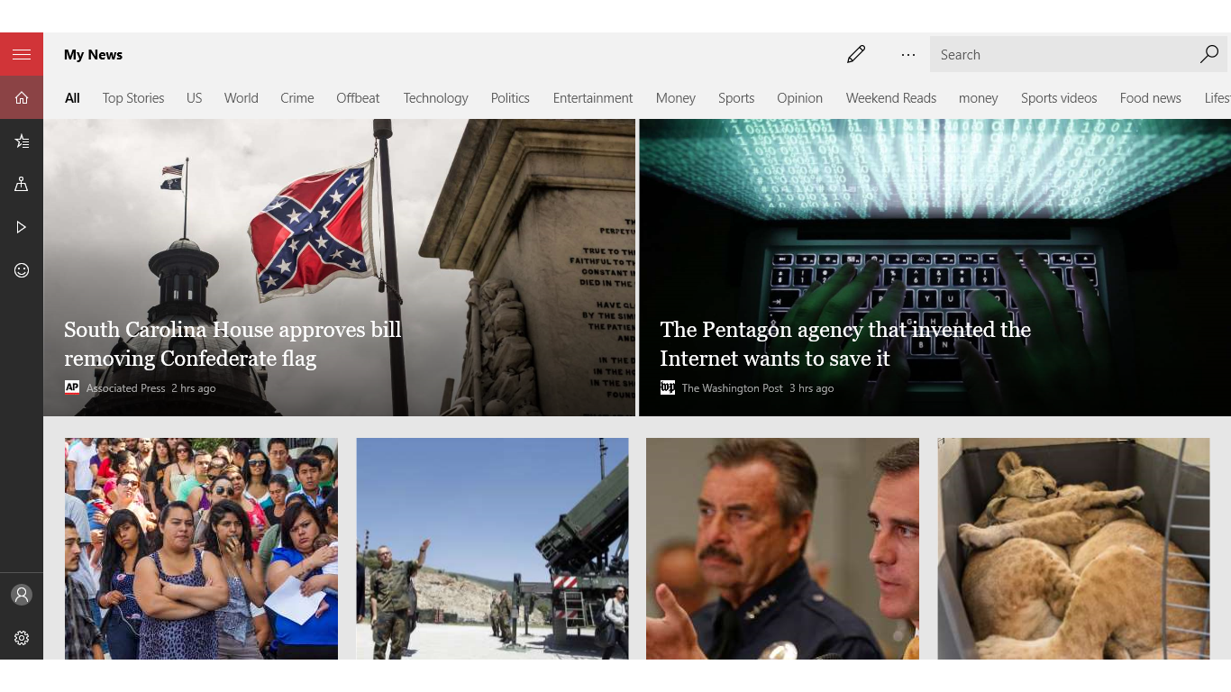 Microsoft News - Follow any news that interests you...