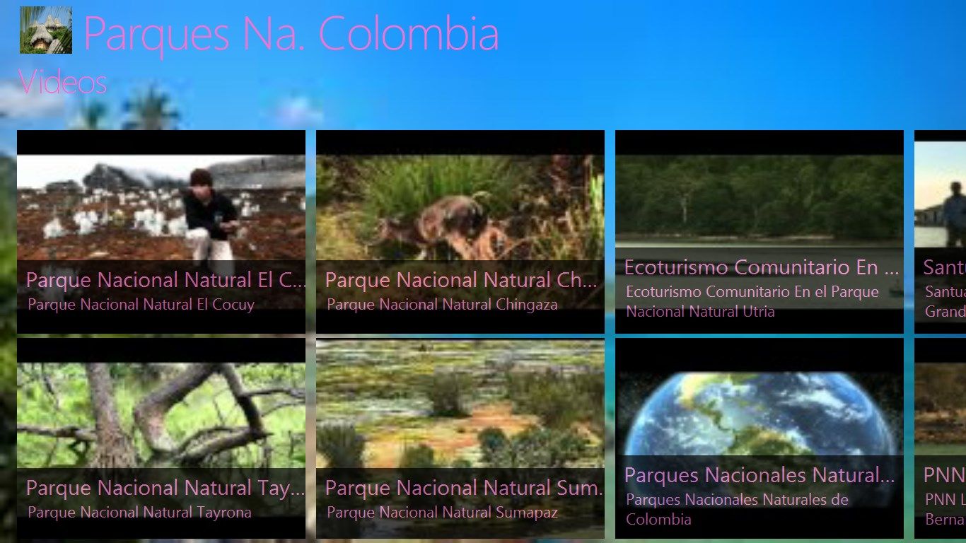 Parques Na. Colombia: