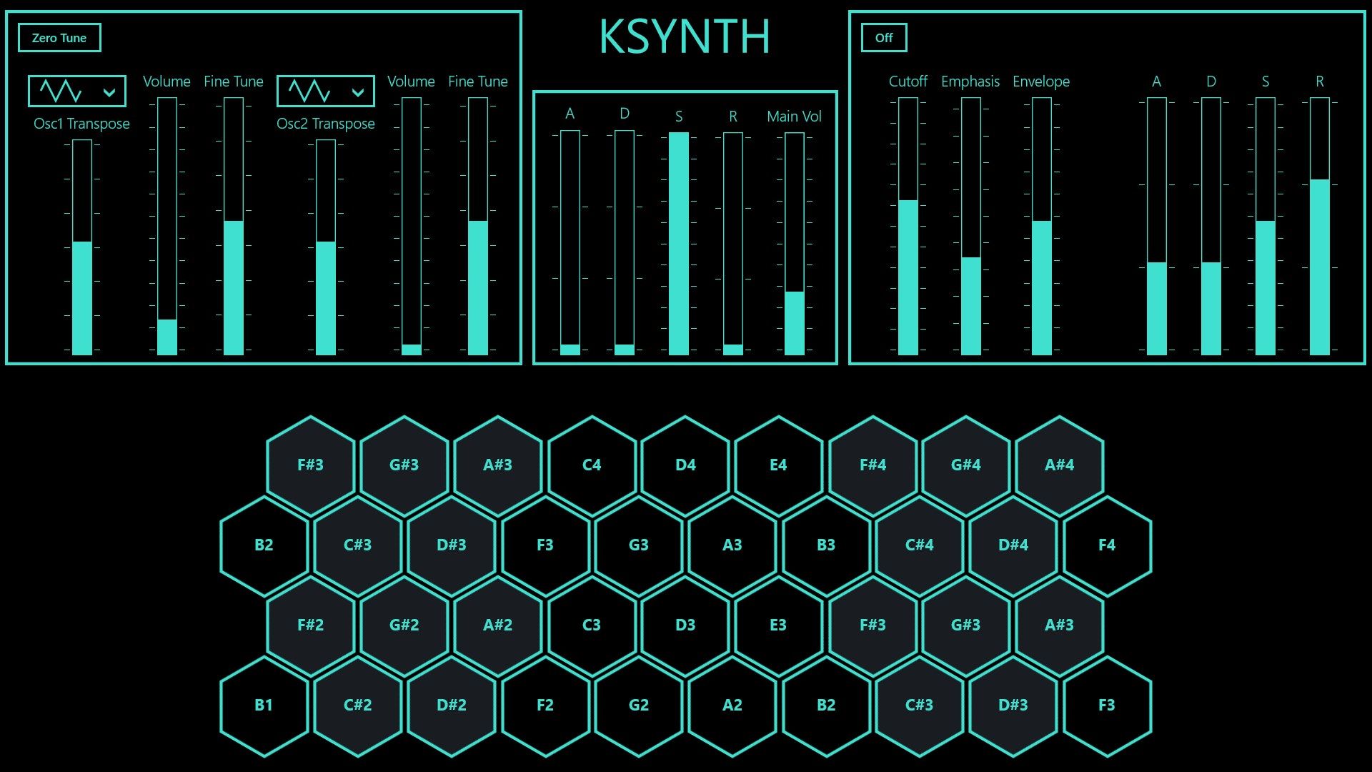 KSYNTH Wicki-Hayden Keyboard