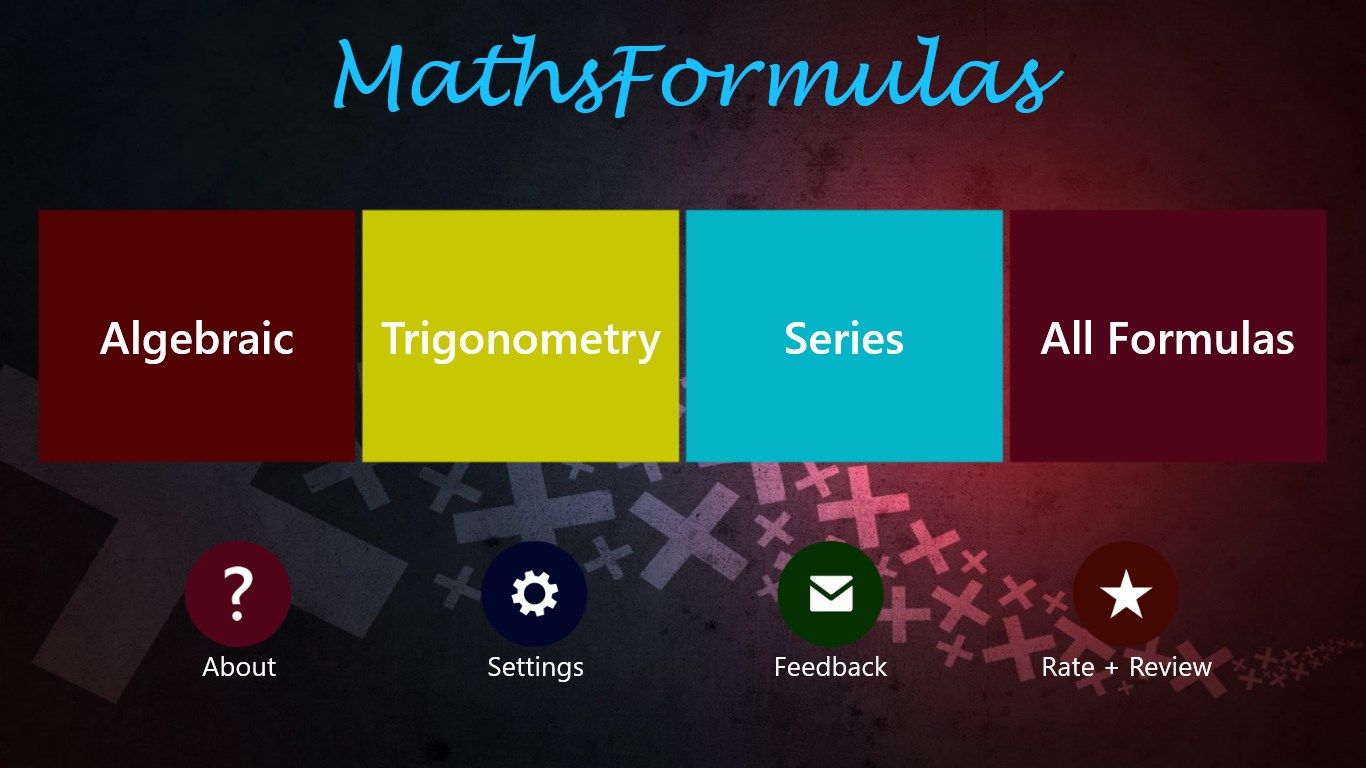MathsFormulas