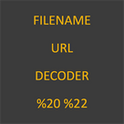 Filename Url Decoder