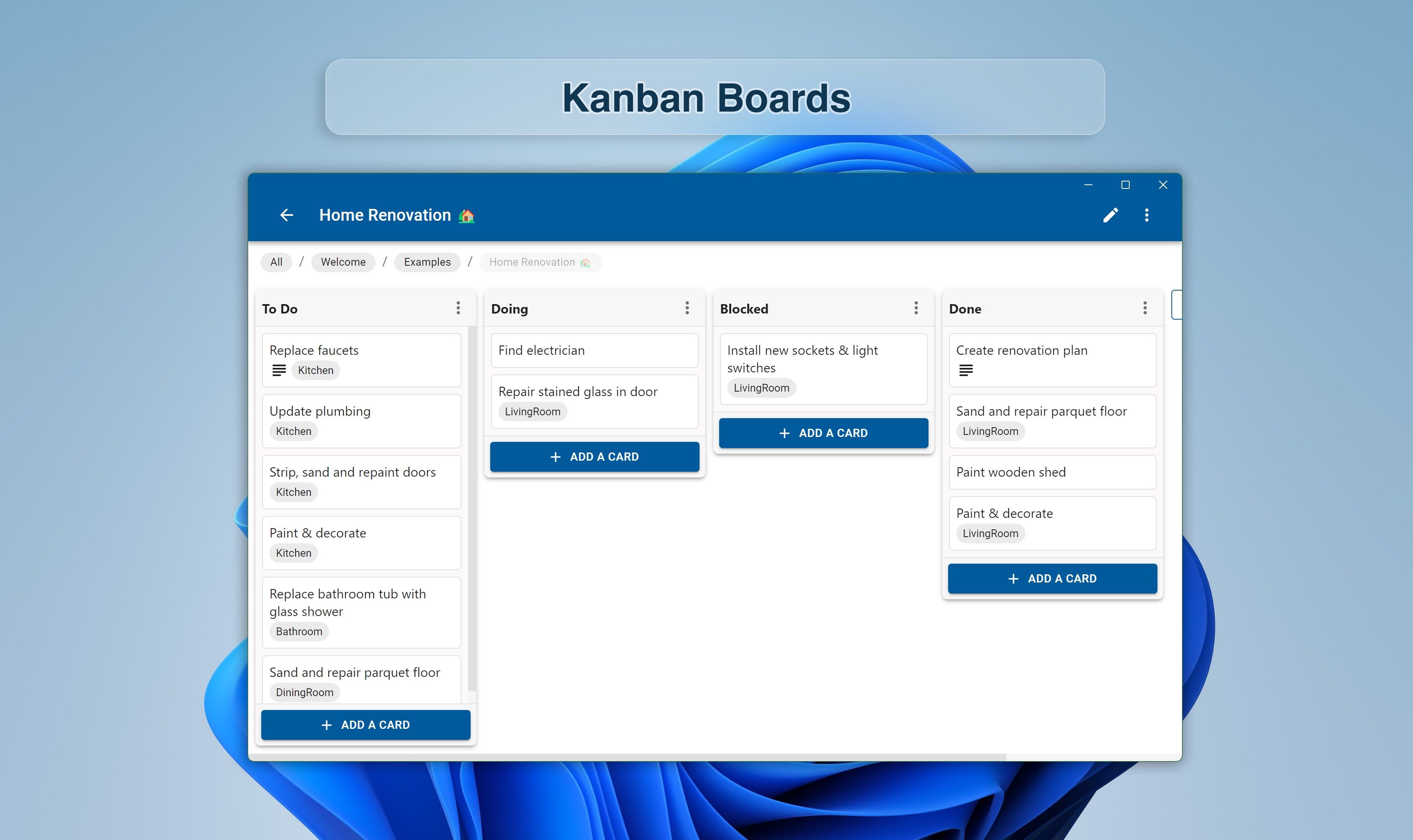 Kanban Boards