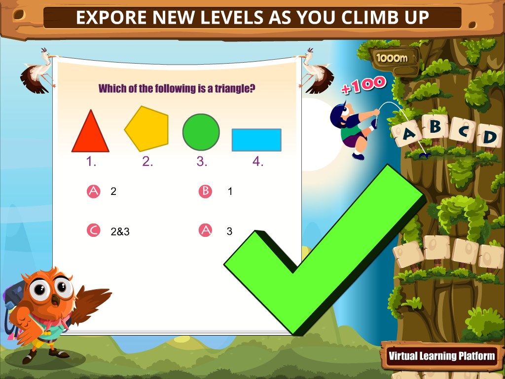 Solve math sums and explore the elements of new levels