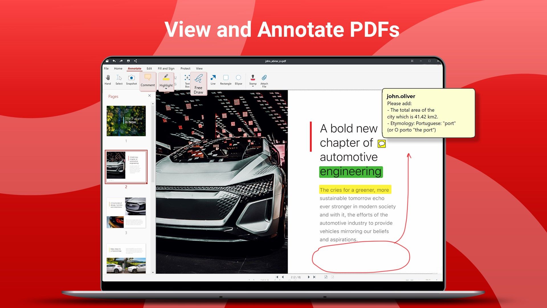 Finetune images and other elements to make your PDF clear and stylish. Add, resize, arrange, or rotate any local image & insert pictures from the web. Adjust any element in your PDF - from shapes to drawings and everything in between.