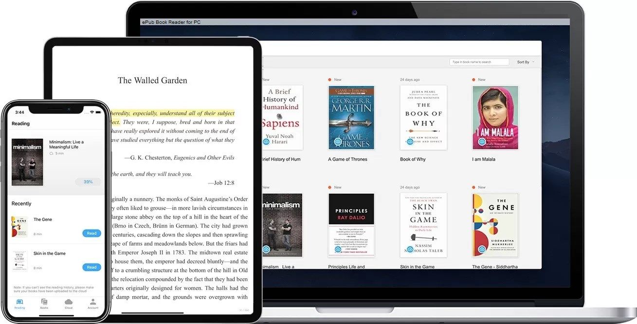 ePub Book Reader for PC
