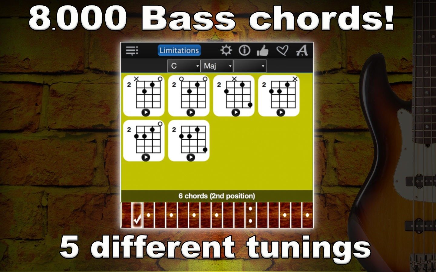 Bass Chords Compass Lite