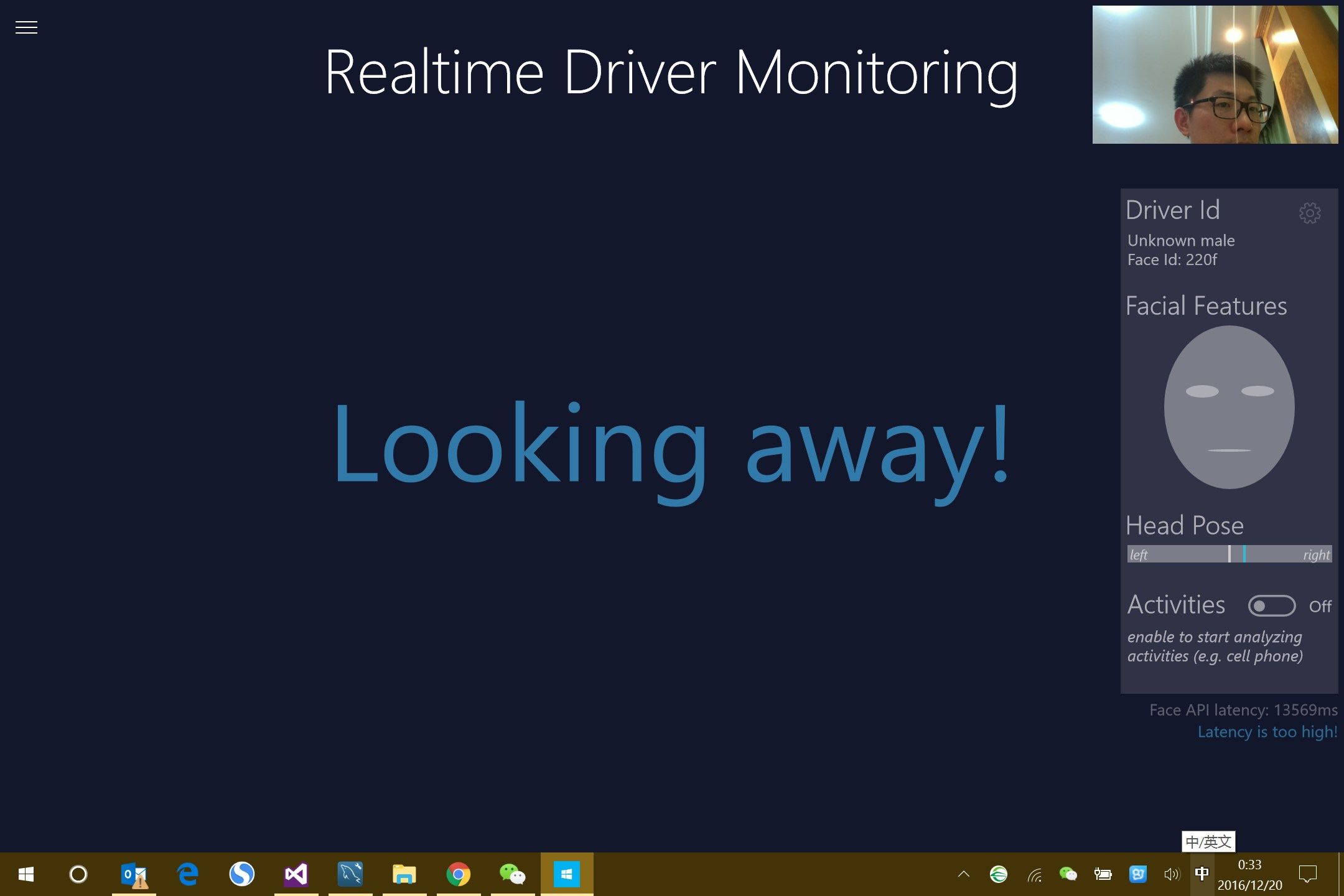 Realtime Driver Monitoring