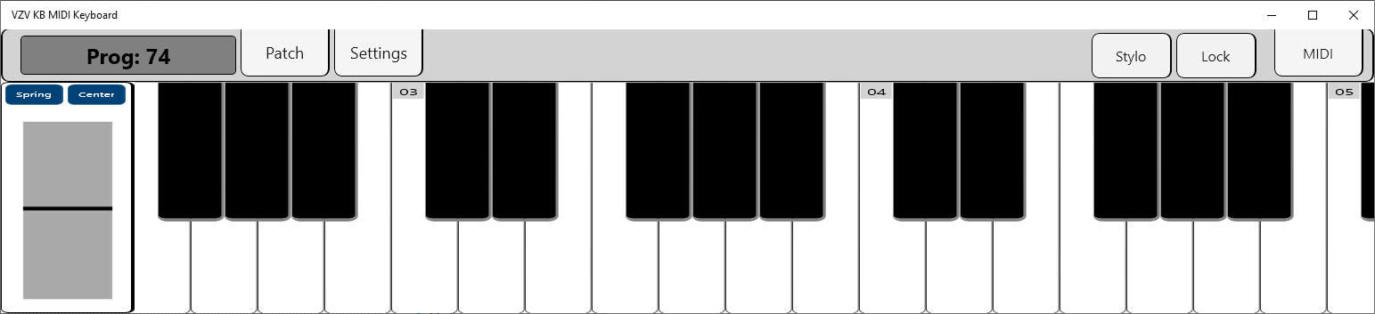 VZV KB MIDI Keyboard