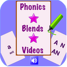 Phonics and Blends Flashcards