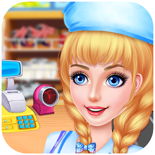 Supermarket Kids Manager : Shopping, dress up, cashier, lost and found, cleaning ! FREE