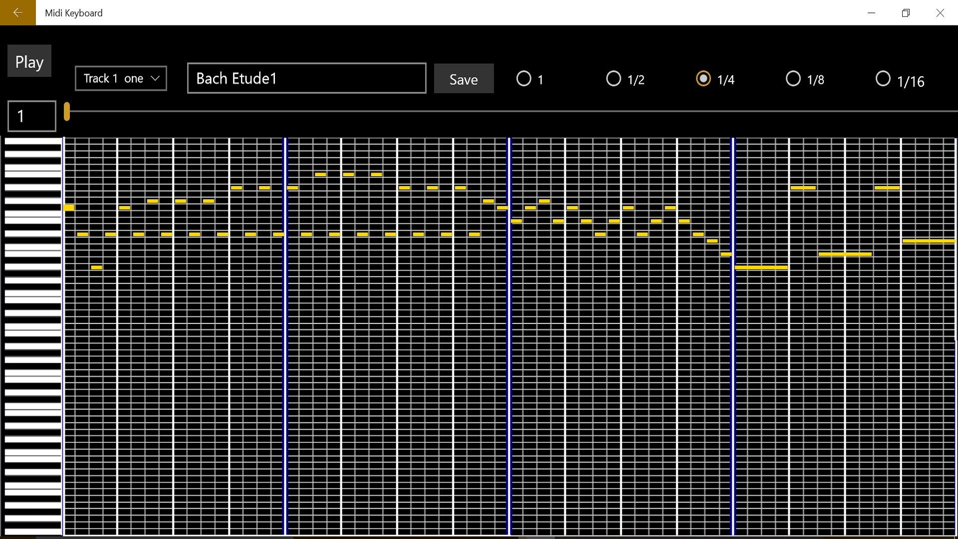 MIDI Editor
