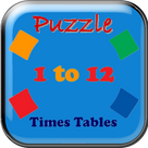 Times Tables 1 to 12 Puzzle