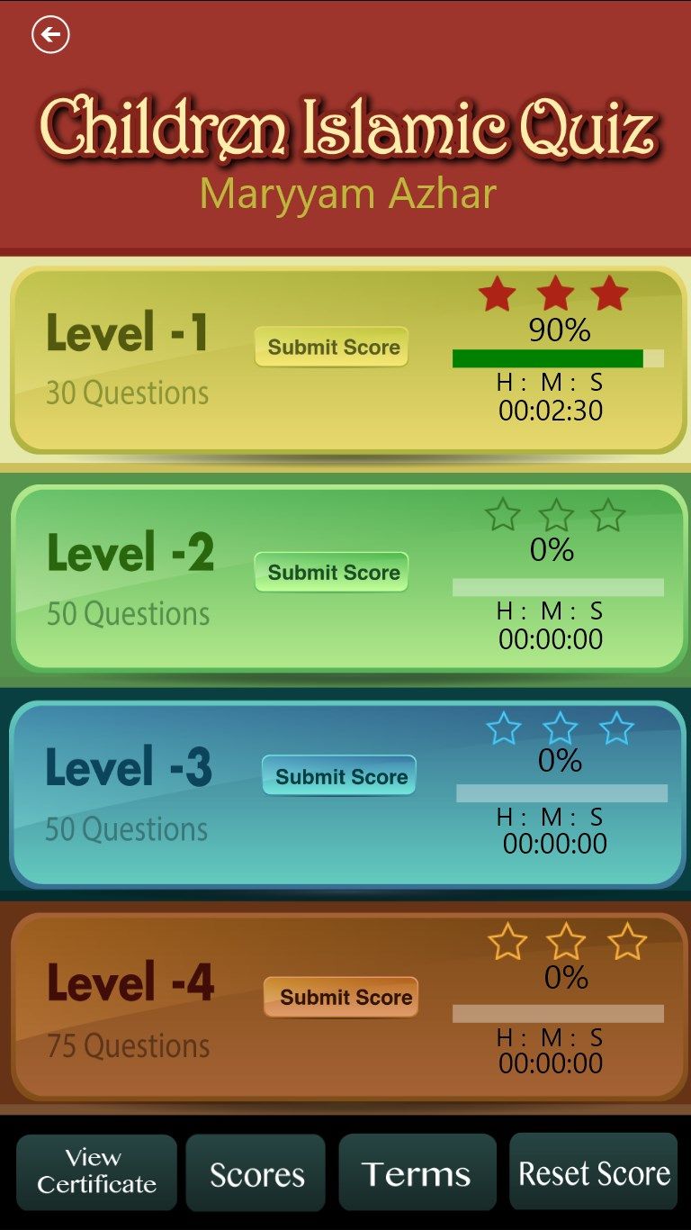 select level