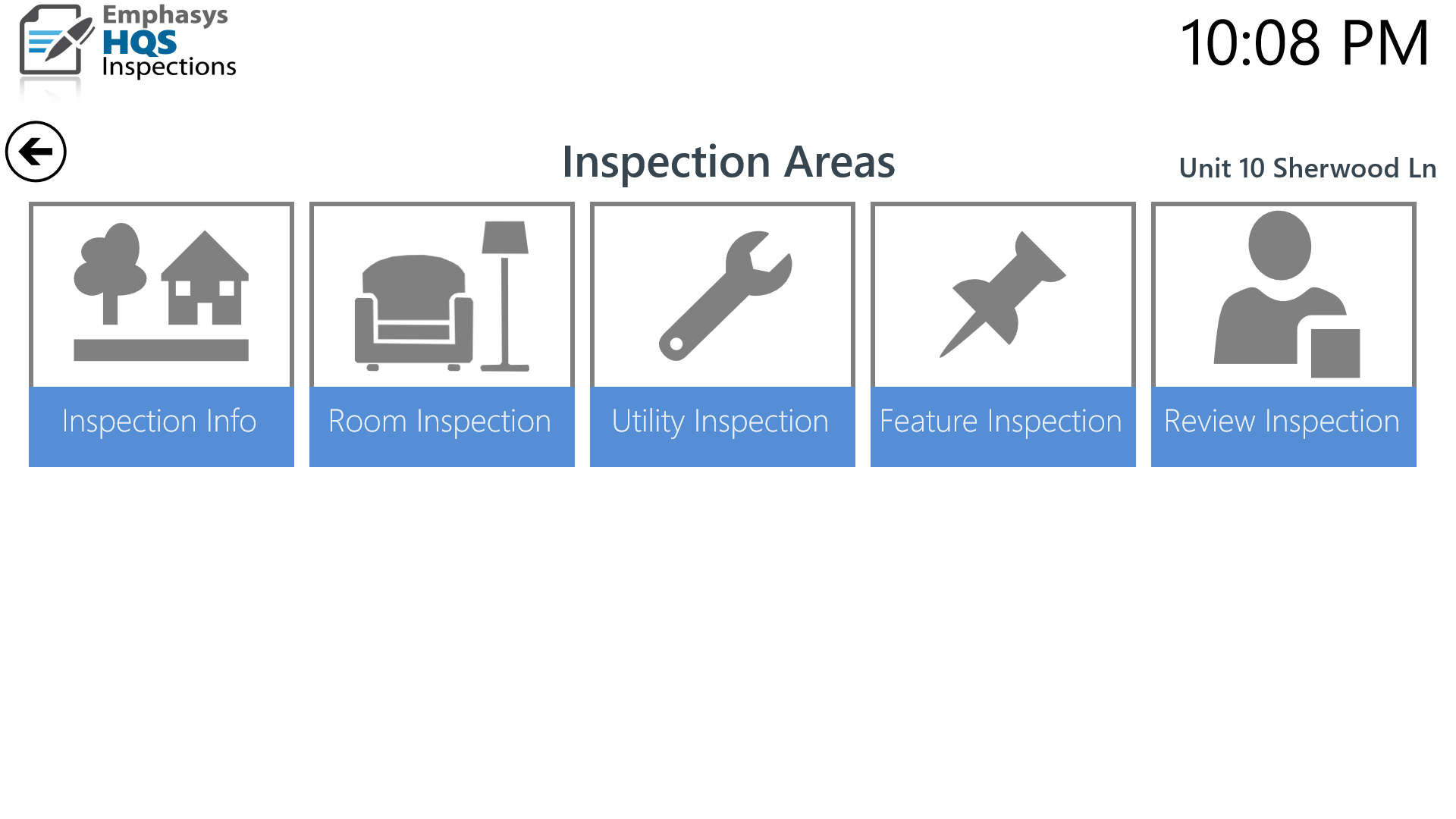 Displays the ability to perform various types of inspections including HQS, Utilities, Feature inspections.