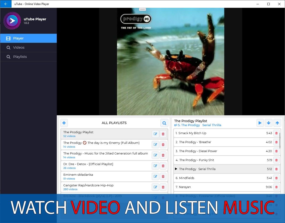 uTube - Player and Downloader MP3&MP4