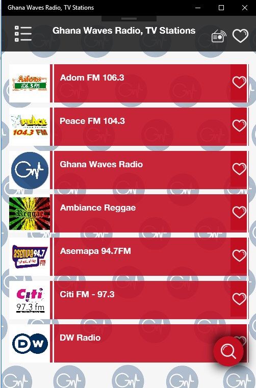 Ghana Waves Radio, TV Stations