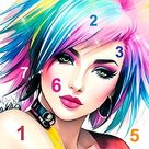 Paint By Numbers - Zen Coloring, Coloring Book
