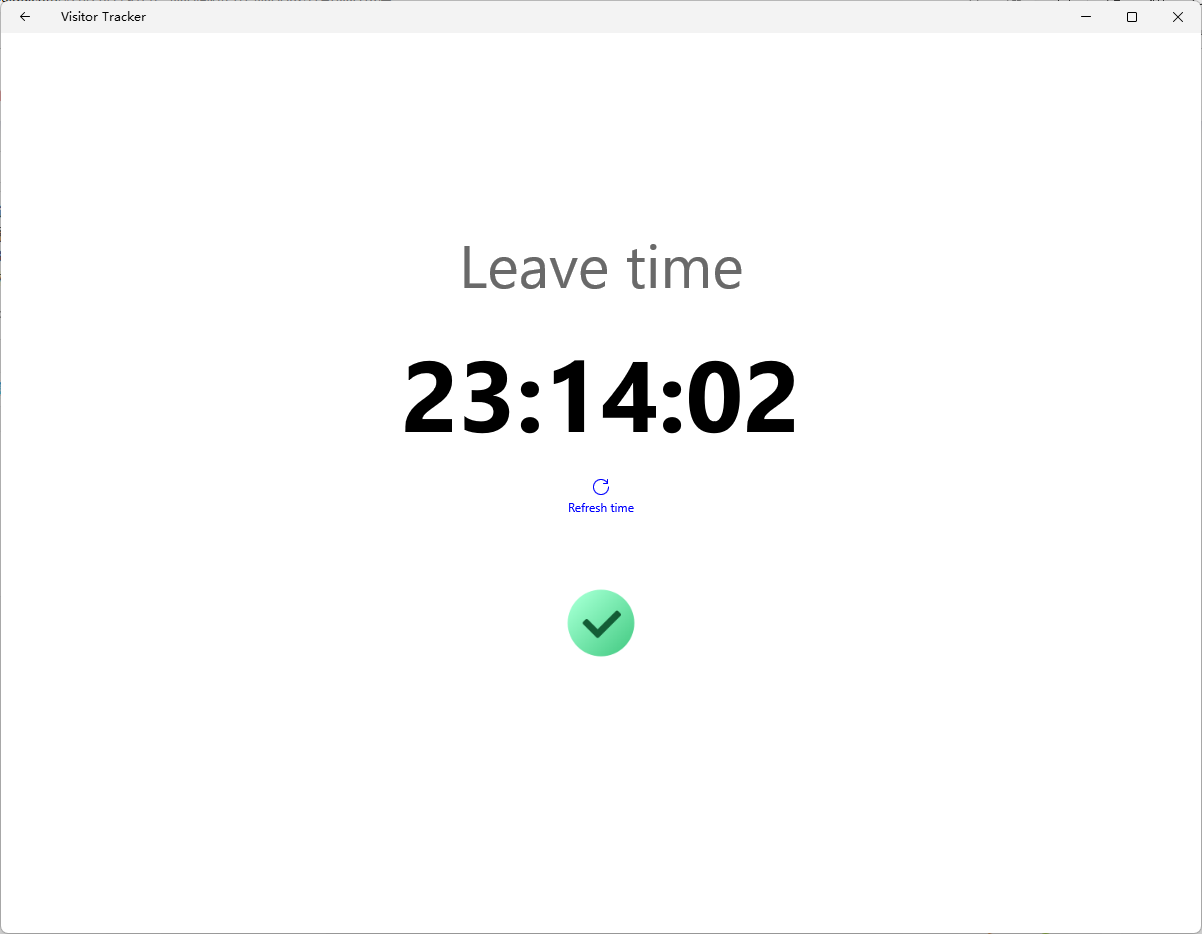 Visitor Tracker-Visitor Check-in