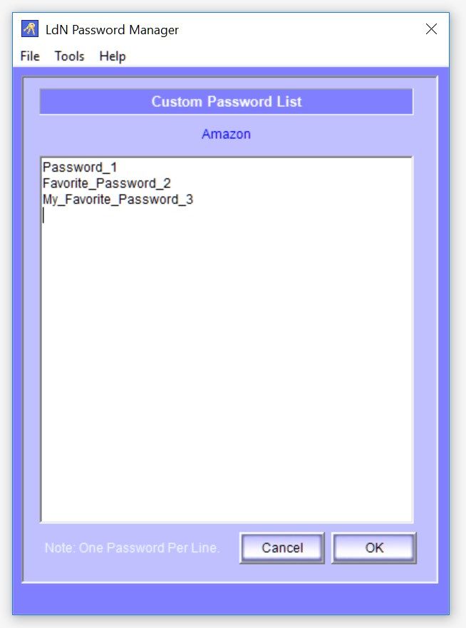 Custom Password List