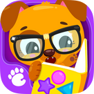Cute & Tiny Shapes - Kids Learn Colors & Geometry with Baby Pets