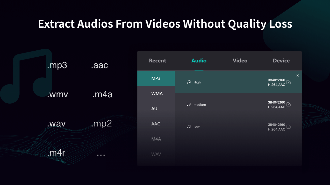 video to audio converter