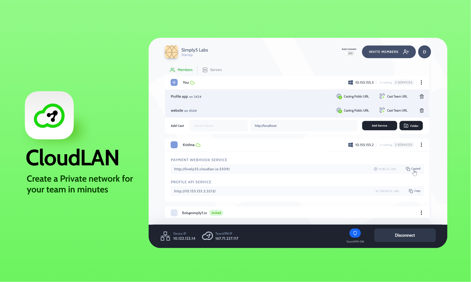 Simply5 CloudLAN - Managed VPN for Businesses