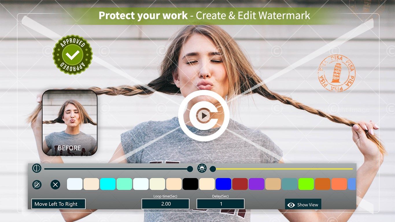 Add Watermark on Videos : Watermark Maker