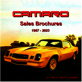 Camaro Sales Brochures 1967-2023